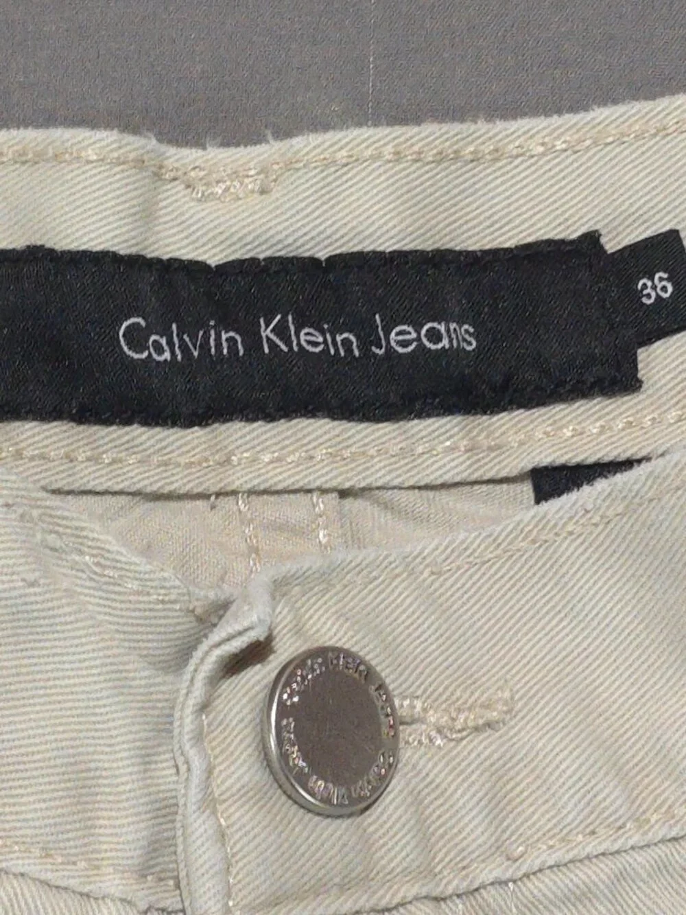 Calvin Klein Jeans Mens Jeans Size 36